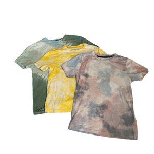 Trio of Tie-Dyed T-Shirts | Unisex | Kid's Medium